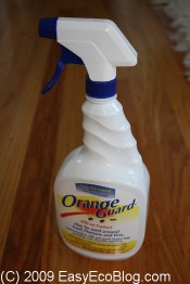 Green pest control with orange guard