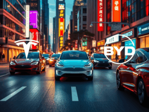 China’s EV makers gain ground in...