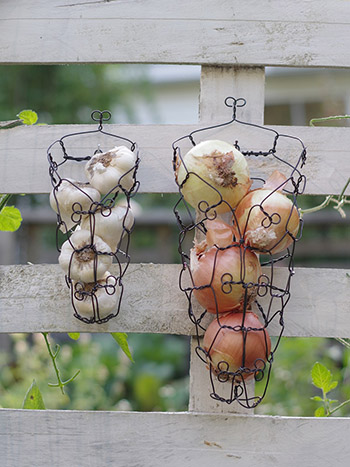 When you're planning a summer kitchen, consider how you will store your veggies. (The Grow Network) When you're planning a summer kitchen, consider how you will store your veggies. (The Grow Network)
