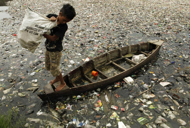 Where does all that plastic waste...